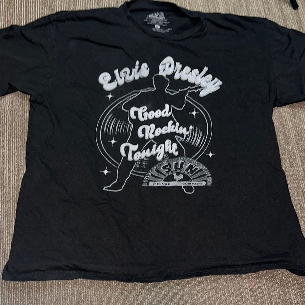 Maurices Black Elvis Presley Graphic Tee
